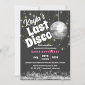 Laatste Disco Bachelorette Party Kaart (Voorkant)
