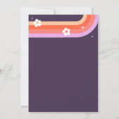 Laatste Disco Bachelorette Party Kaart (Achterkant)