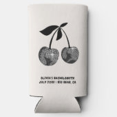 Laatste Disco Bachelorette Party Kersenkoeler Seltzer Blikjeskoeler (Achterkant)