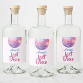 Laatste Disco Bachelorette Party Liquor Labels Likeurfles Etiket (Flessen)