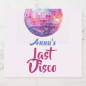 Laatste Disco Bachelorette Party Liquor Labels Likeurfles Etiket (Enkel label)