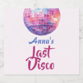 Laatste Disco Bachelorette Party Liquor Labels Likeurfles Etiket (Enkel label)