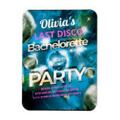 Laatste Disco Bachelorette Party Magneet (Verticaal)