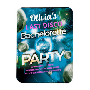 Laatste Disco Bachelorette Party Magneet