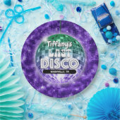 Laatste Disco Bachelorette Party Papieren Bordje (Feest)