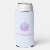 Laatste Disco Bachelorette Party Seltzer Koelbox Seltzer Blikjeskoeler (Seltzer Achterkant)