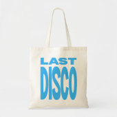 Laatste Disco Blauwe Meidenavond Bruiloft Tote Bag (Voorkant)