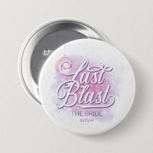 Laatste Disco Bruidsfeest De Bruid ID928 Ronde Button 7,6 Cm