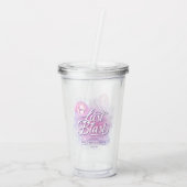 Laatste Disco Bruidsfeestje ID928 Acryl Drinkbeker (Achterkant)