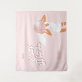 Laatste Disco Bruidsmeisje Wandkleed (Voorkant)