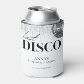 Laatste Disco Glamour & Glamour Bruidsfeestje Blikjeskoeler (Blikje Voorkant)