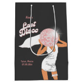 Laatste Disco Juffrouw Zwart Medium Cadeauzakje (Achterkant)