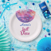 Laatste Disco Meidenavond | Papieren borden Papieren Bordje (Feest)