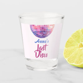 Laatste Disco Meidenavond Shotglas Shot Glas