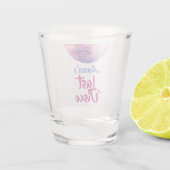 Laatste Disco Meisjesuitgaansfeest Shotglas Shot Glas (Achterkant)