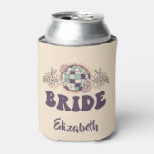 Laatste Disco Retro Bachelorette Blikjeskoeler (Blikje Voorkant)