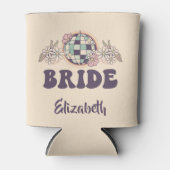 Laatste Disco Retro Bachelorette Blikjeskoeler (Voorkant)