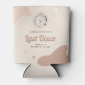 Laatste Disco Retro Bachelorette-feest Blikjeskoeler (Voorkant)