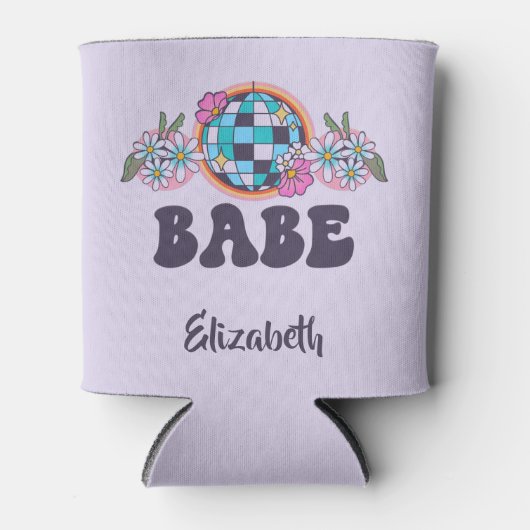 Laatste Disco Retro Bachelorette Koelbox Blikjeskoeler (Voorkant)