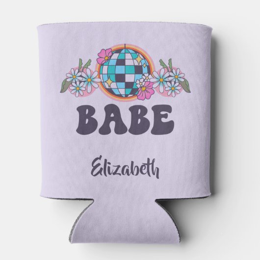 Laatste Disco Retro Bachelorette Koelbox Blikjeskoeler (Achterkant)