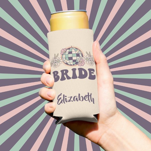 Laatste Disco Retro Bachelorette Seltzer Blikjeskoeler