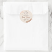 Laatste Disco Retro Bachelorette Weekend Feest Ronde Sticker (Tas)