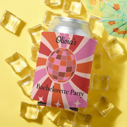 Laatste Disco Retro  vrijgezellenfeest op maat  Blikjeskoeler (Insitu Zomer)