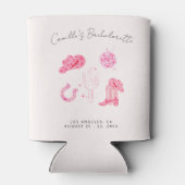 Laatste Disco Rodeo Bachelorette Blikjeskoeler (Achterkant)