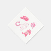 Laatste Disco Rodeo Bachelorette Servet (Hoek)