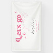 Laatste Disco Rodeo Bachelorette Spandoek (Verticaal)