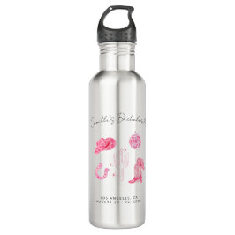 Laatste Disco Rodeo Bachelorette Weekend Party Waterfles