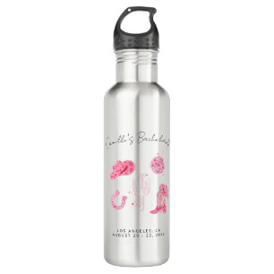 Laatste Disco Rodeo Bachelorette Weekend Party Waterfles