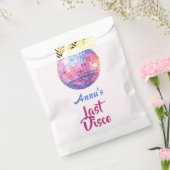 Laatste disco vrijgezellenfeest | Bedankzakjes (Gezegeld)