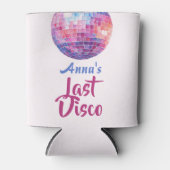 Laatste Disco vrijgezellenfeestje blikje koeler (Voorkant)