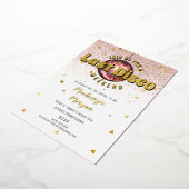 Laatste Disco Weekend Bachelorette Feest Folie Uitnodiging (Gedraaid)