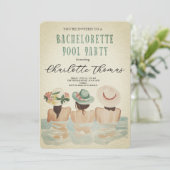 Laatste dolle pret voor de ring Bachelorette Bash Kaart (Staand voorkant)