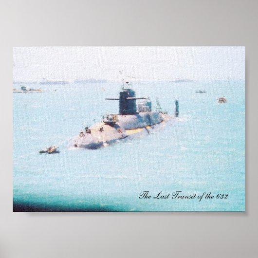 Laatste doorvoer van de 632 poster (Voorkant)