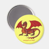 Laatste Dragon magneet ontwerp (Voorkant / Achterkant)