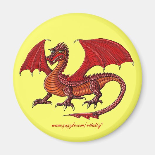 Laatste Dragon magneet ontwerp (Voorkant)