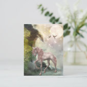 laatste eenhoorn briefkaart (Staand voorkant)