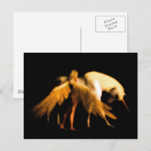 Laatste Eenhoorn Briefkaart (Voorkant / Achterkant)