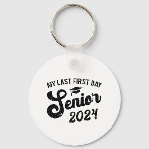 Laatste eerste dag senior 2024 terug naar school C Sleutelhanger