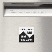 Laatste Fed Am, laatste Fed PM Magneet (Insitu (Vaatwasser))