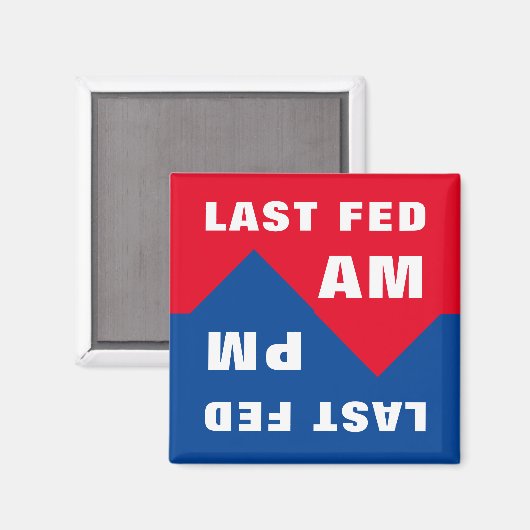 Laatste Fed Am, laatste Fed PM Magneet (Voorkant / Achterkant)