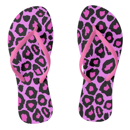 Laatste feest voor de ring viering luipaard teenslippers (Voetbed)
