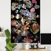 Laatste Fest Splatoon 2 Splatocalypse Poster (Thuiskantoor)