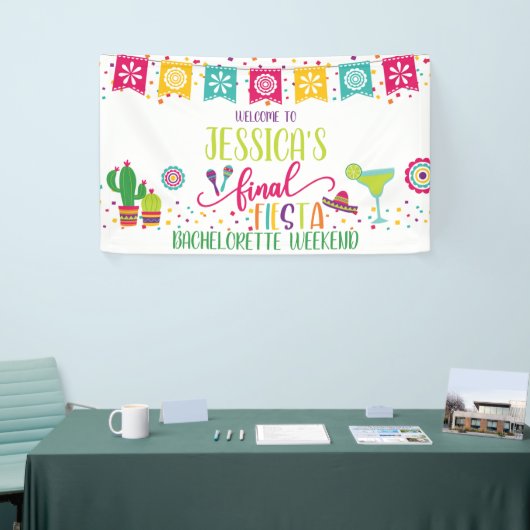 Laatste Fiesta Bachelorette Party Banner (Beurs)