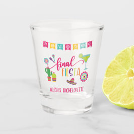 Laatste Fiesta Bachelorette Party Shot Glass Glas