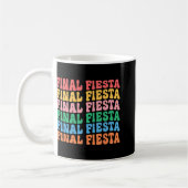 Laatste Fiesta Bride Squad Matching Bachelorette P Koffiemok (Links)