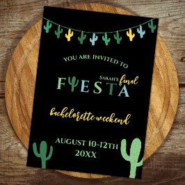 Laatste Fiesta Cactus Bachelorette Weekend Route Kaart